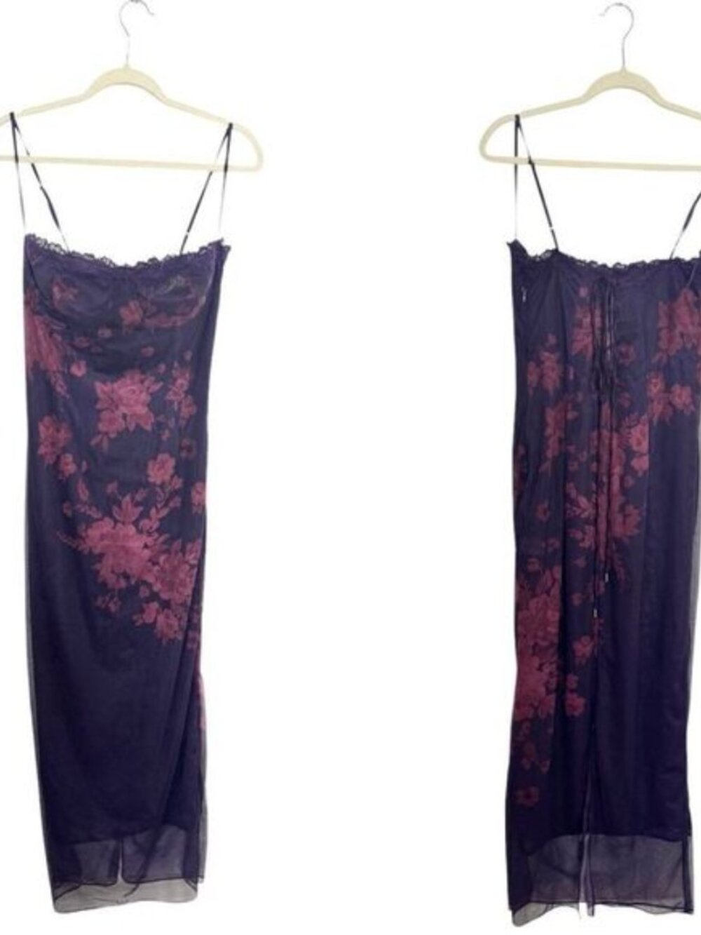 HOUSE OF CB AIZA GRAPE FLORAL PRINT MAXI DRESS - Picture 15 of 16